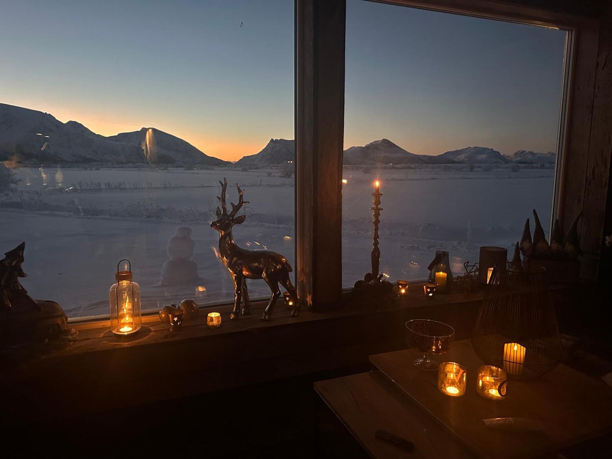 Saupstad  Unique Barnhouse In Amazing Gimsoy In Lofoten מראה חיצוני תמונה